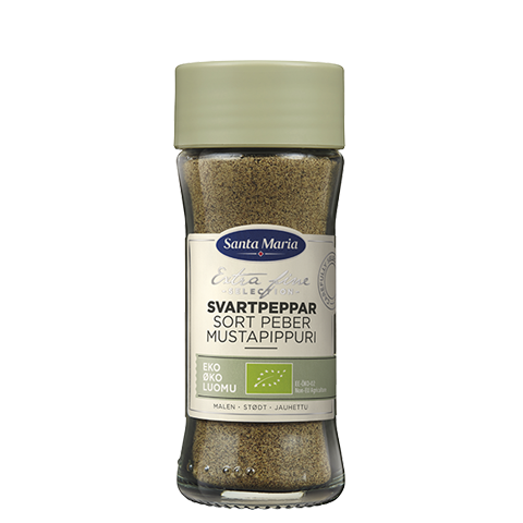 Svartpepper malt EKO/Fairtrade