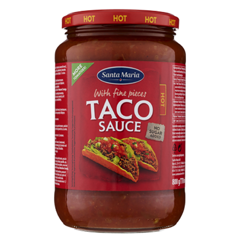 Taco Sauce Hot 800 g