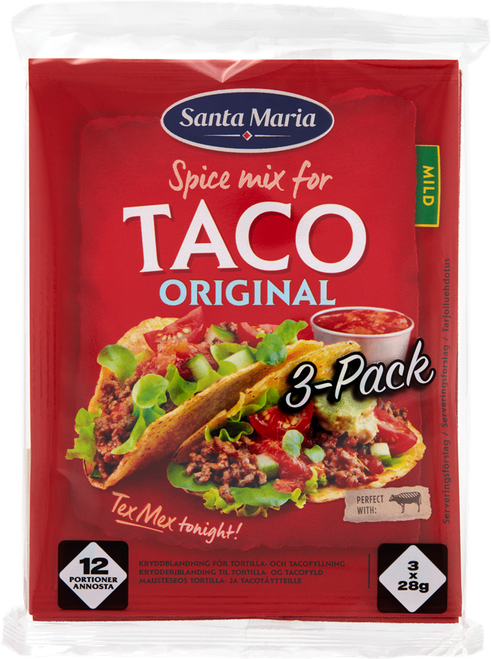 Taco Spice Mix 3-pack