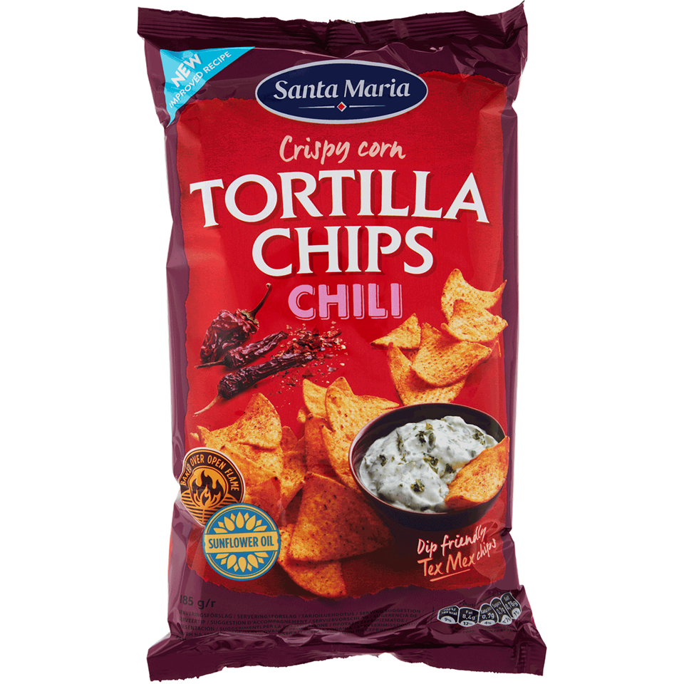 Tortilla Chips Chilli- 墨西哥玉米片 辣味