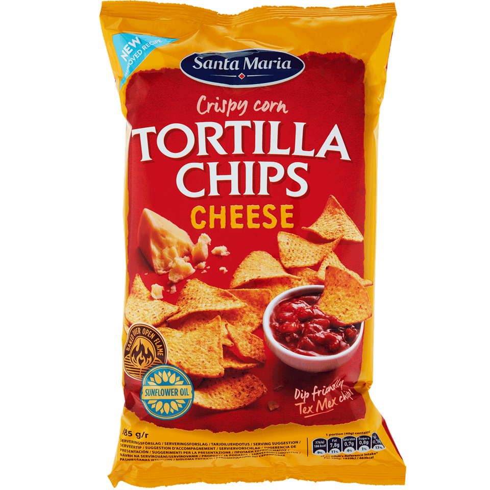 Tortilla Chips Cheese- 芝士味玉米片