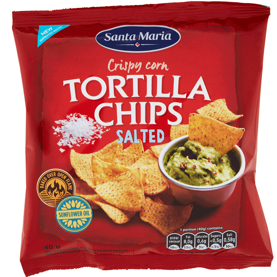 Tortilla Chips Salted Santa Maria