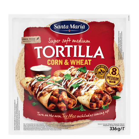 Corn & Wheat Tortilla