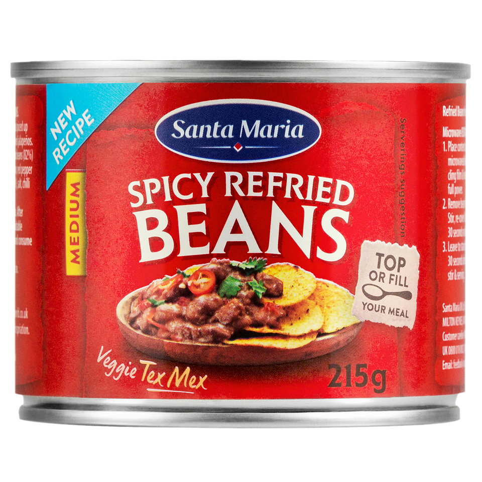 Spicy Refried Beans Medium