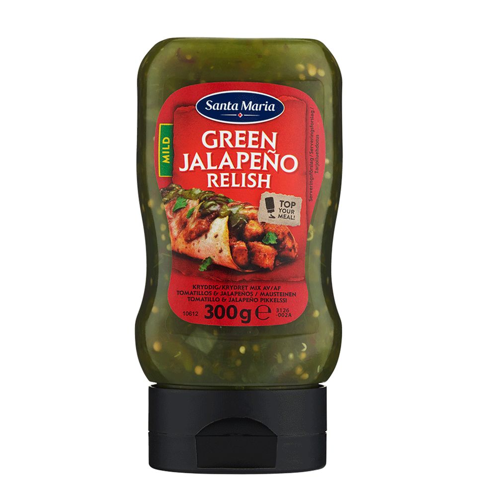 Green Jalapeño Relish- 墨西哥式青辣椒醬(少辣)