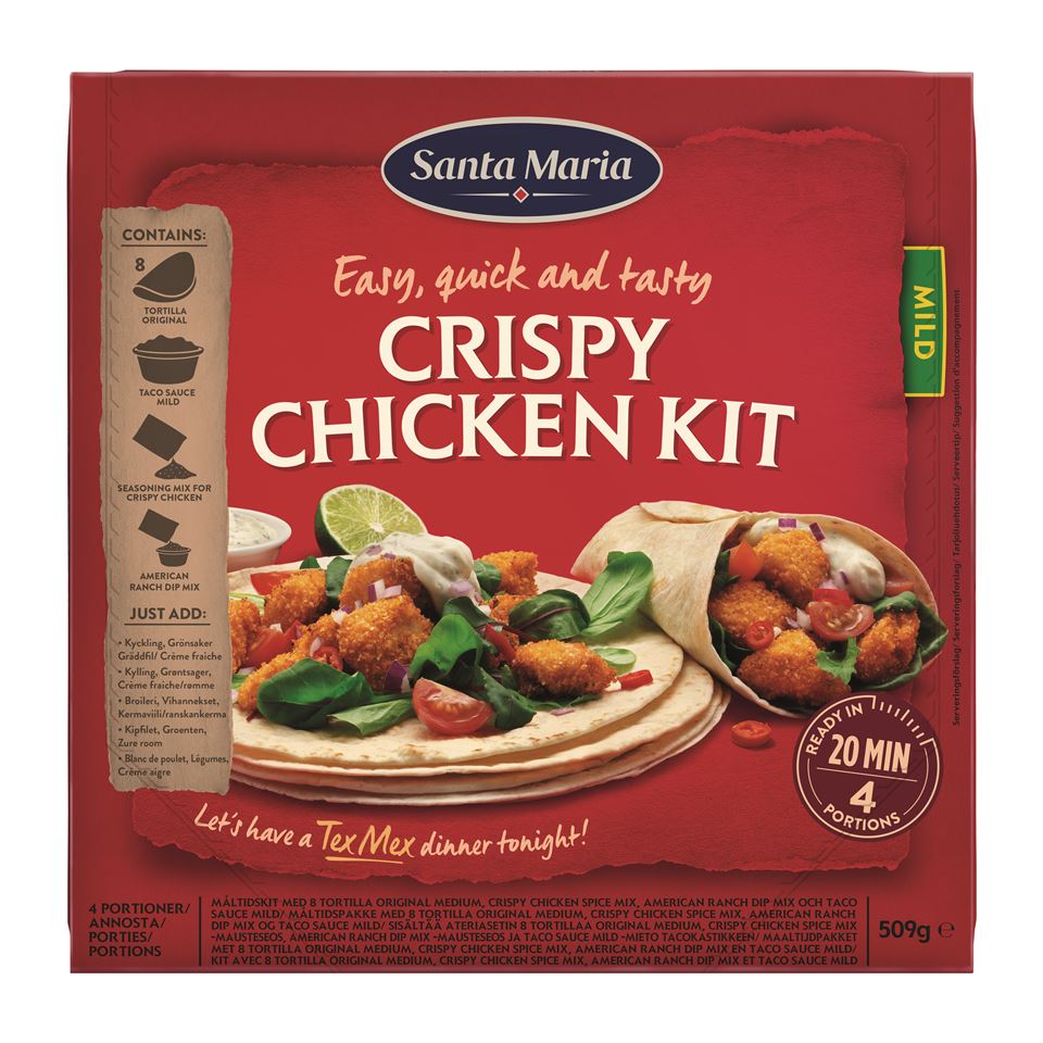 Crispy Chicken Dinner Kit