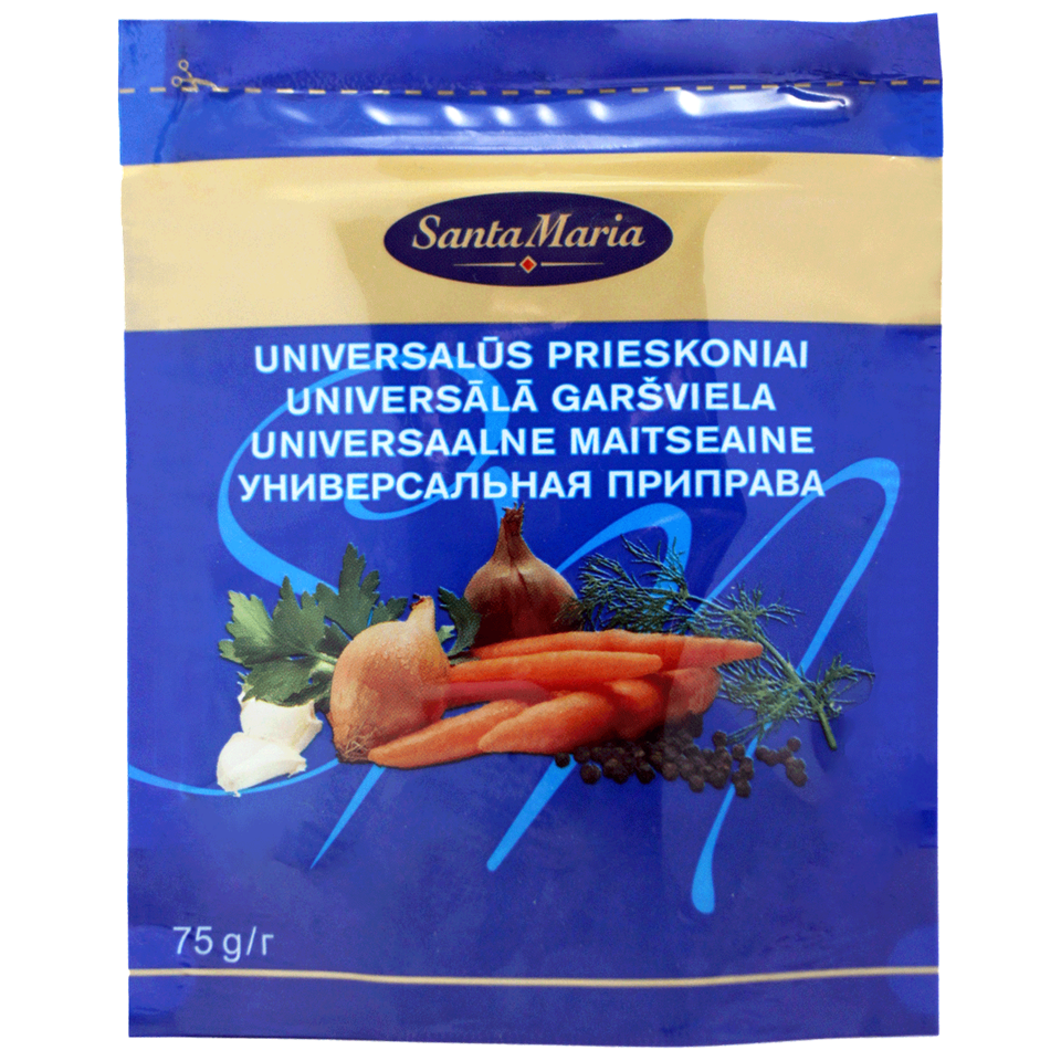 Universāla garšviela ar dārzeņiem, 75 g