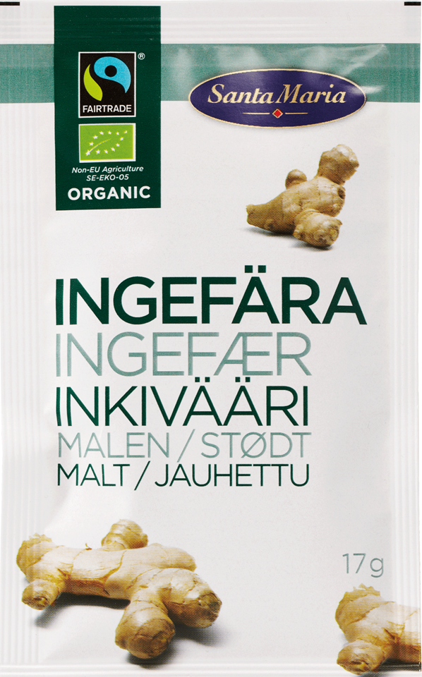 Organic ginger ground