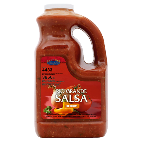 Vidutinio aštrumo padažas Salsa Rio Grande 3850 g