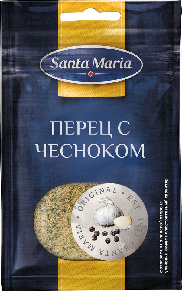 Перец с чесноком