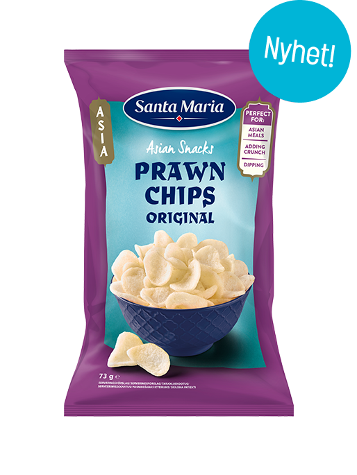 Asian Snacks Prawn Chips Original