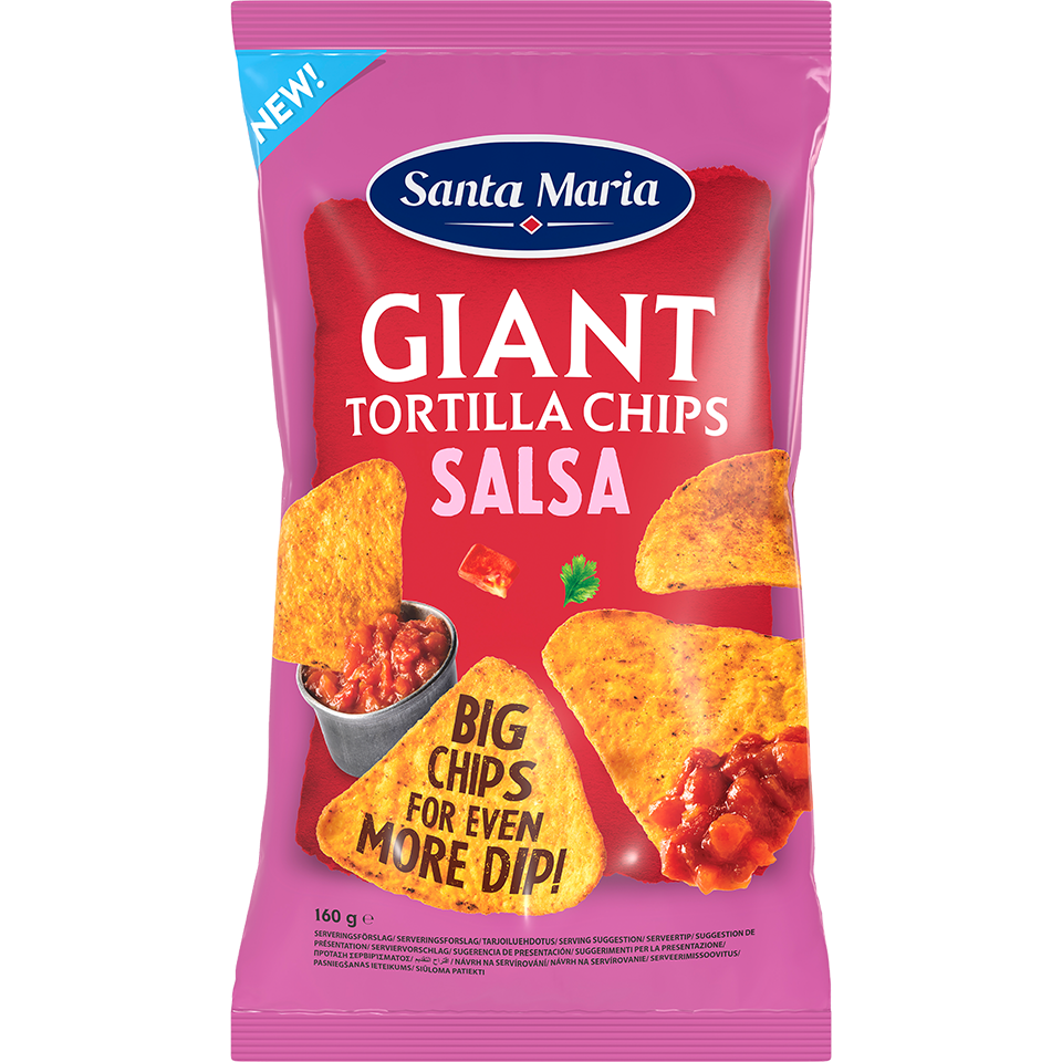 Påse med Tortillachips Giant 