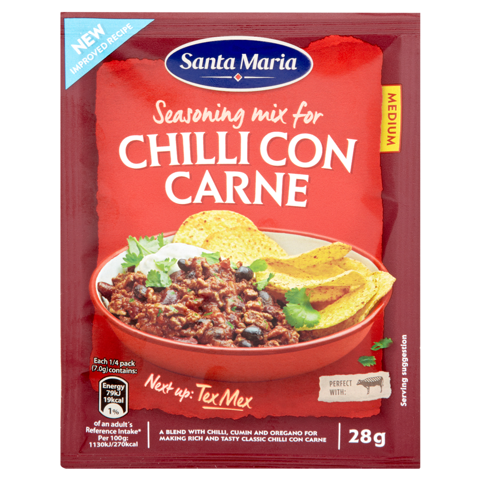 livstid hjemmehørende Afskrække Chilli Con Carne Seasoning Mix