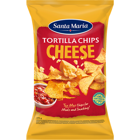 Tortilla Chips Cheese 475g