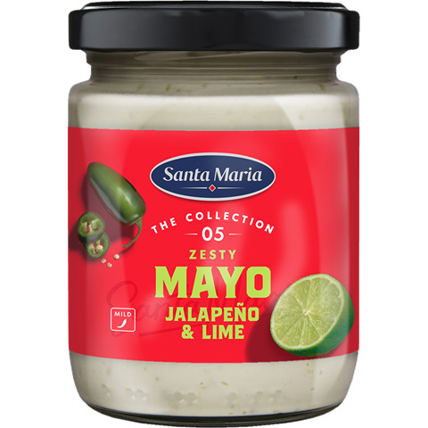 Glass med Lime & Jalapeño Mayo från Santa Maria