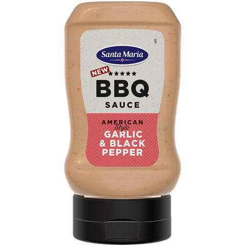 Pulloa BBQ-kastiketta, maultaan valkosipuli & mustapippuri