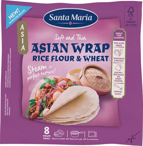 Asian Wrap Rice Flour Small