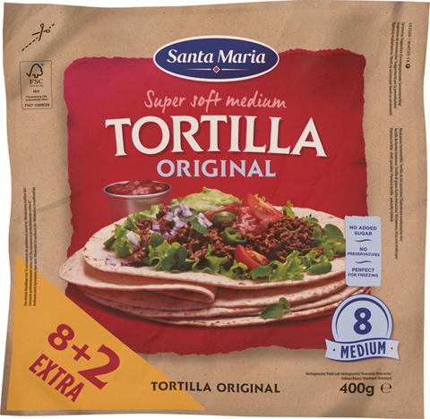 Soft Tortilla Original Medium (8-pack)