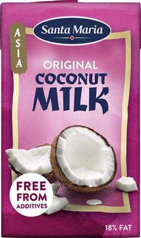 Tetra with coconut milk