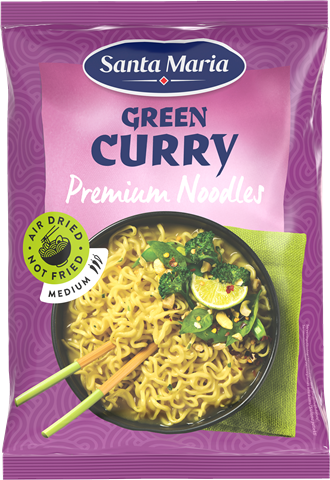 Premium Noodles Green Curry 