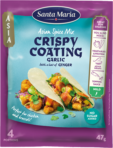 Crispy Coating Garlic Ginger