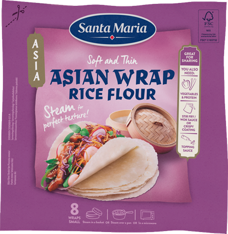 Asian Wrap Rice Flour Small