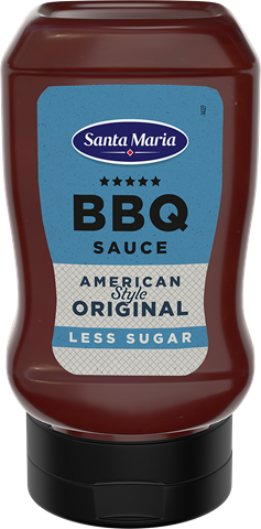 Pudel BBQ-kastet vähendatud suhkrusisaldusega