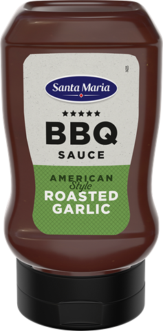 Pudel BBQ-kastet röstitud küüslaugu maitsega