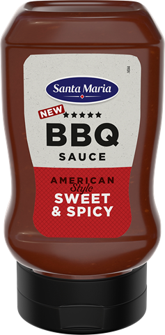 Pudel BBQ-kastet magusa ja vürtsika maitsega