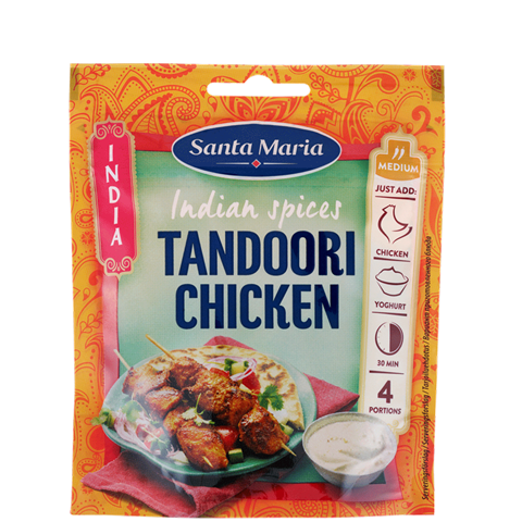Indian Spices Tandoori Chicken 