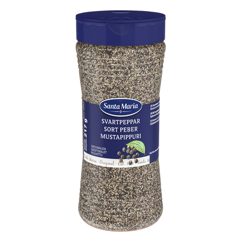 Sort pepper, Grovmalt