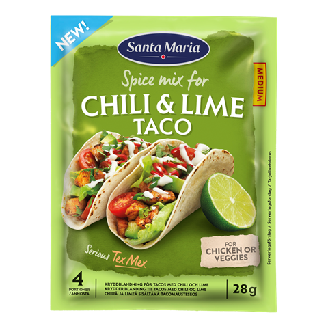 chili lime taco kryddmix