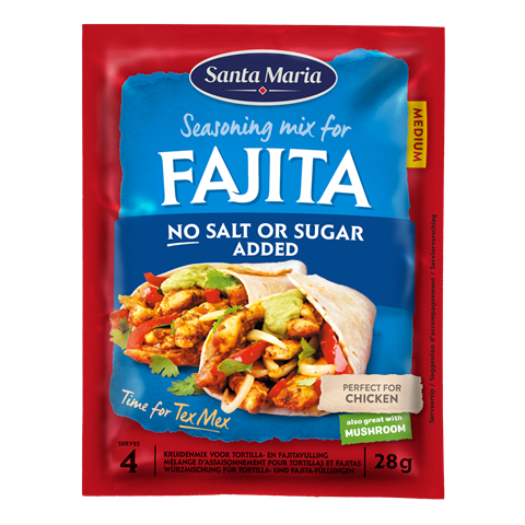 Fajita Seasoning Mix No Salt Or Sugar Added