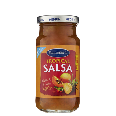 Troical salsa i burk