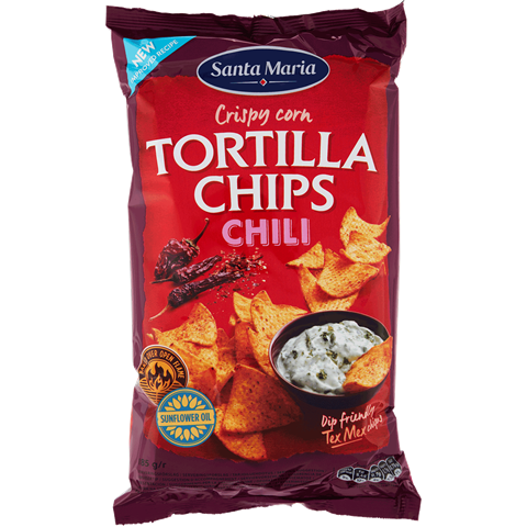 Tortilla chipsy - chili