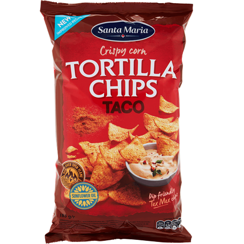 Tortilla Chips TacTortilla Chips Tacoo- 墨西哥玉米片 墨西哥玉米餅味