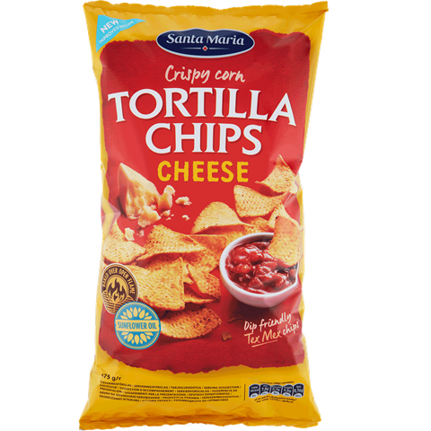 Tortillakrõpsud juustuga