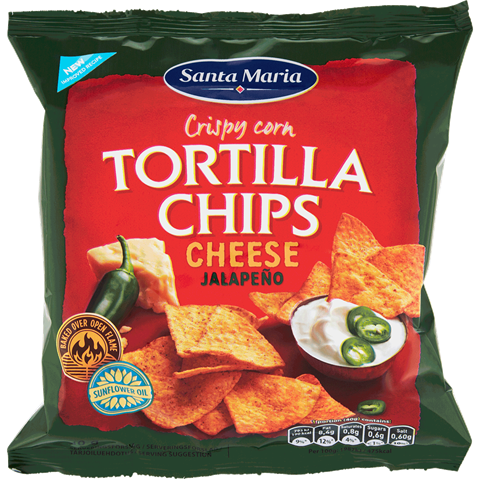 Tortilla chips Cheese & Jalapeño