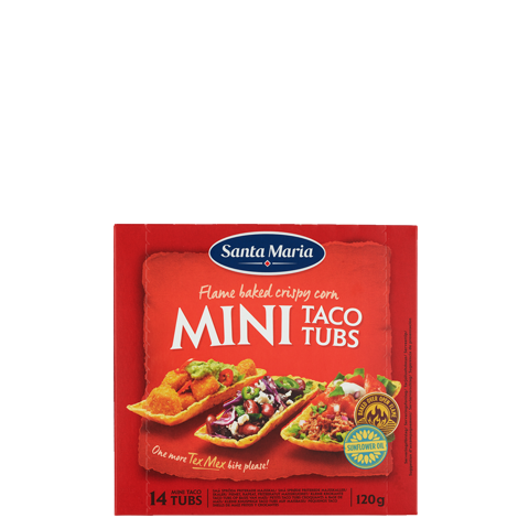Mini Taco Tubs- 墨西哥迷你玉米餅