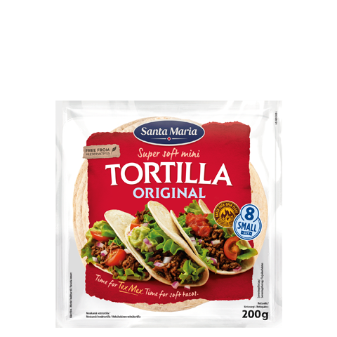 Tortilla Original Small 8-pack