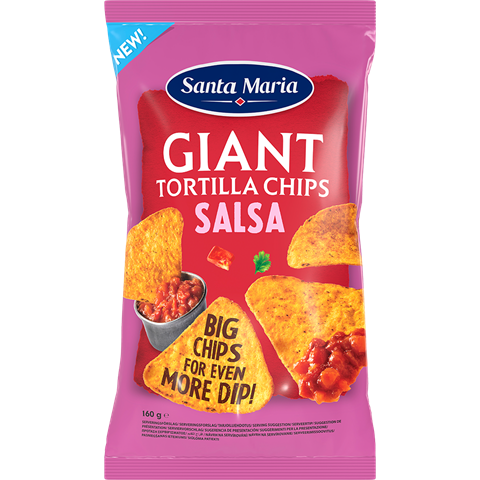 Påse med Tortillachips Giant 