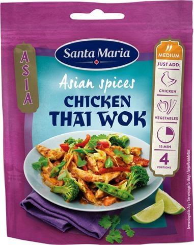Kryddmix till asiatisk wok på påse