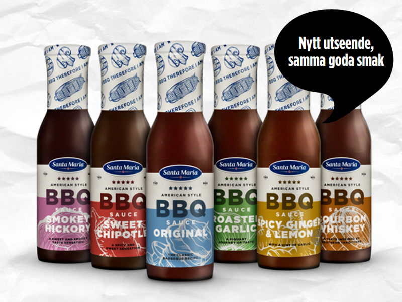 Köp 3 BBQ såser - få skärbräda