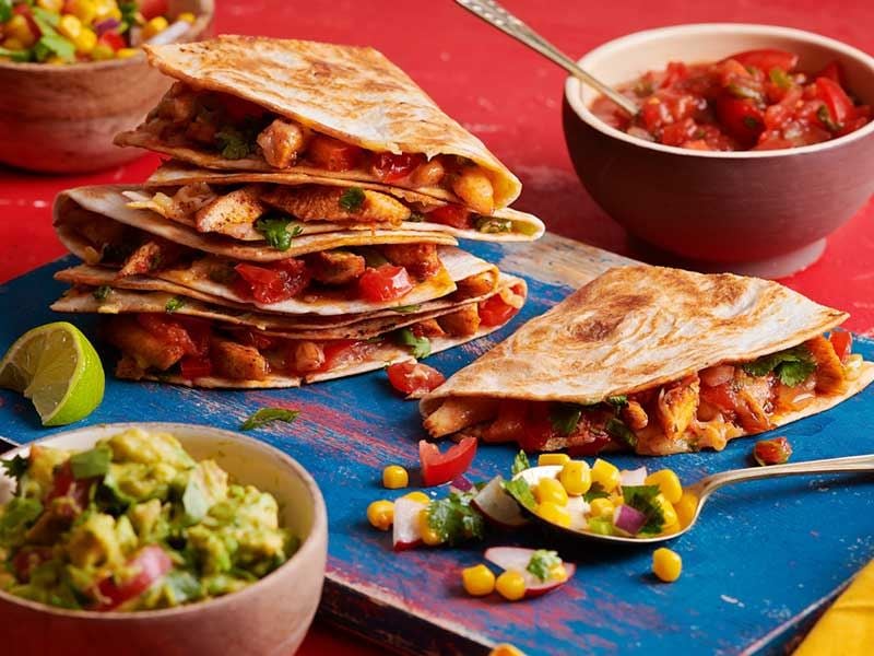 Chicken Quesadillas