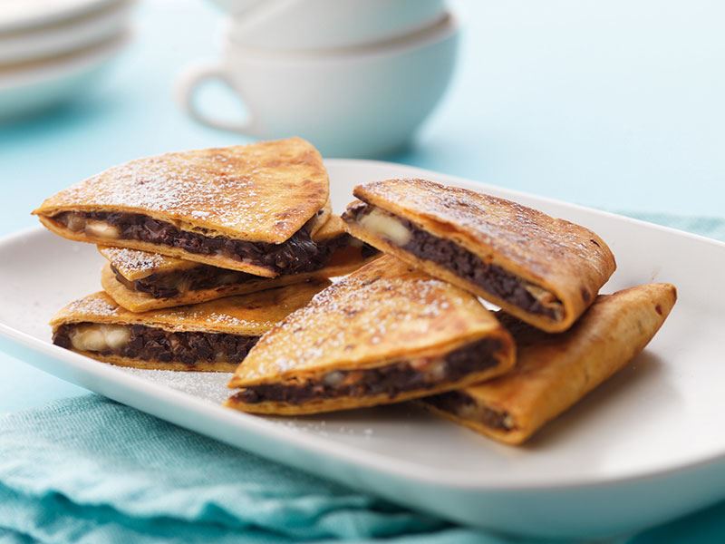 Chocolate Quesadillas
