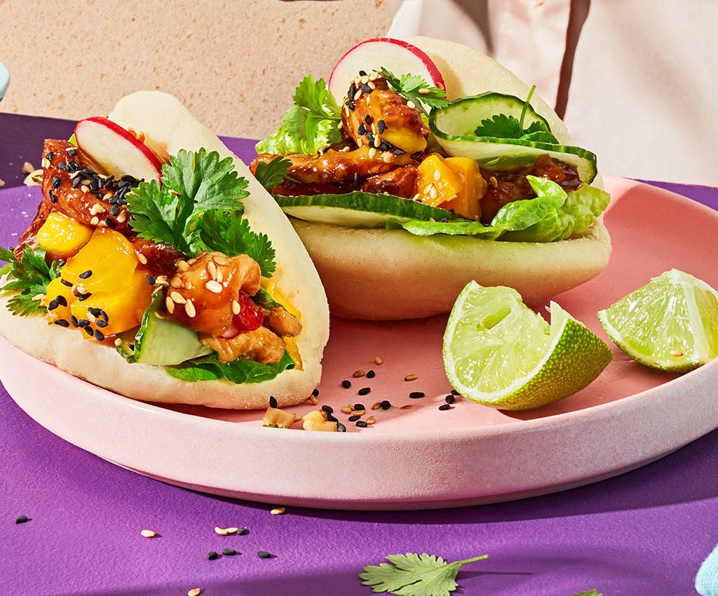 Asian Bao Buns med kyckling