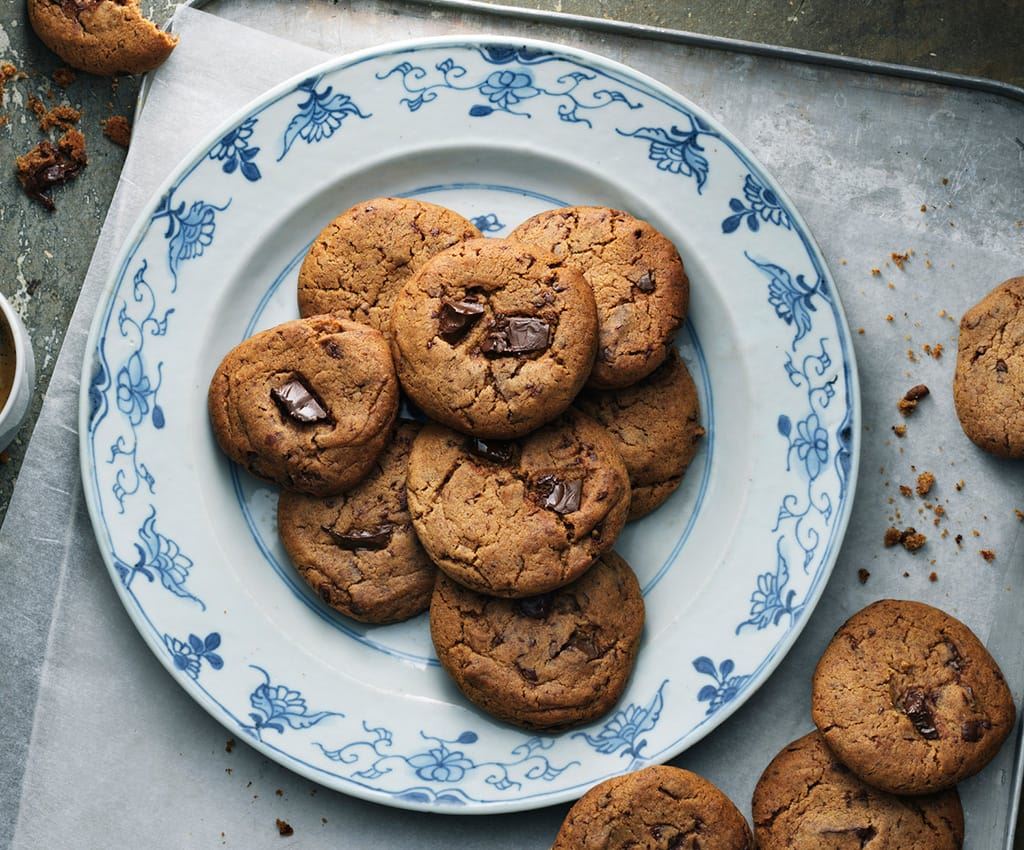 Cookies au chocolate et au gingembre