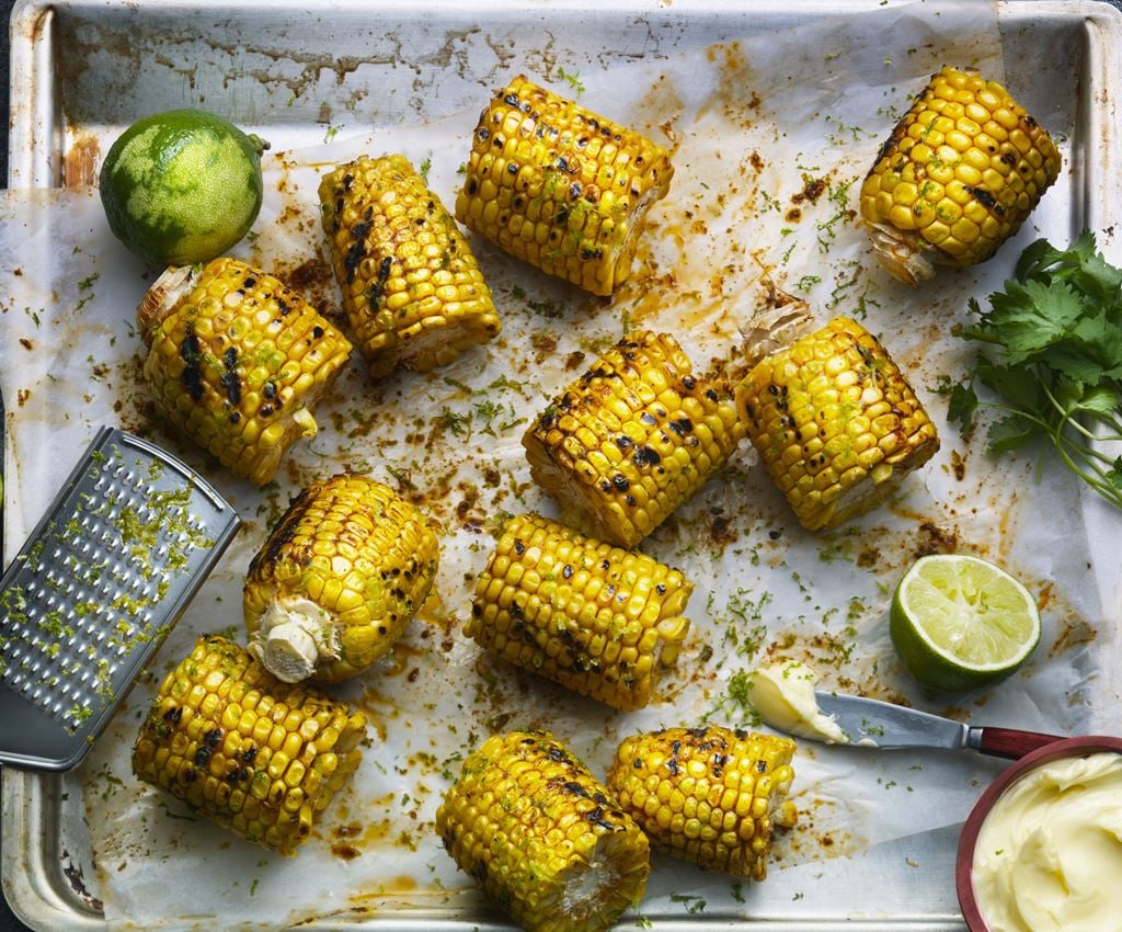 Grilled Corn Cobs