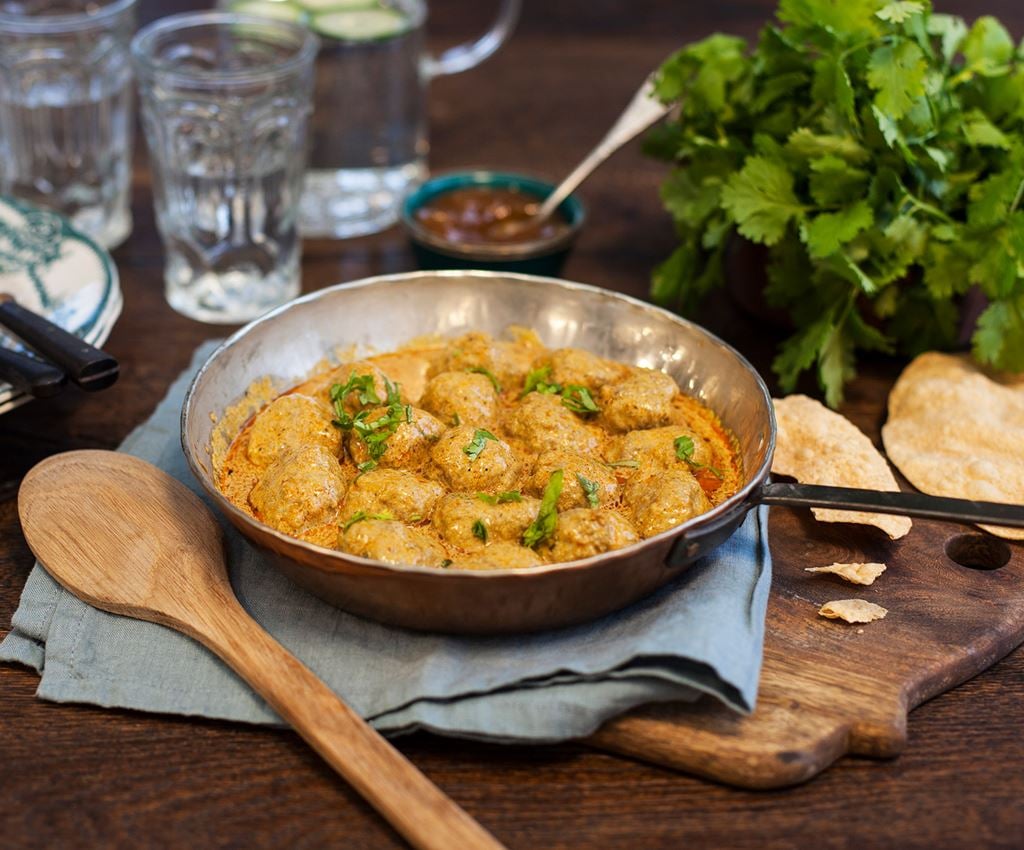 Boulettes de viande à l’indienne