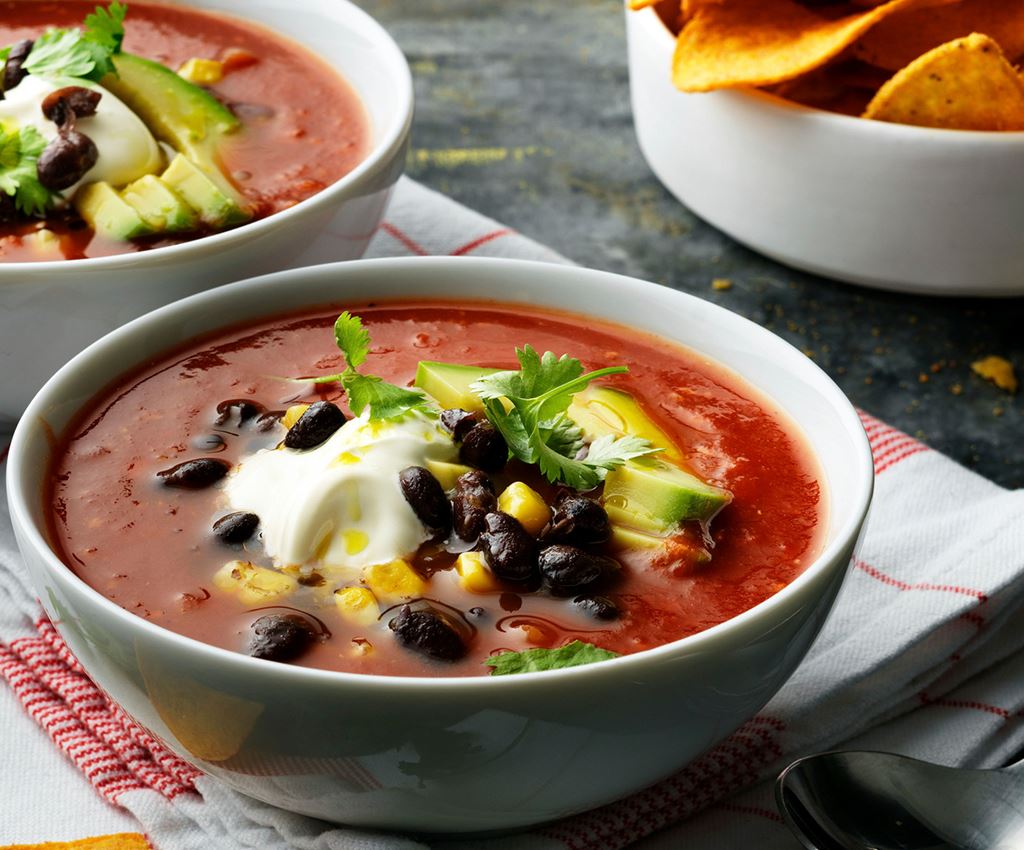 Mexikanische Tomatensuppe